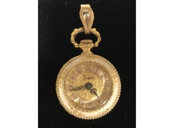 Vintage Sheffield Timepiece Pendant