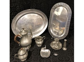 Solid Pewter Plates & Collectibles  (USA & Holland)