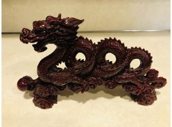 Oriental Chinese Snake Dragon Figurine