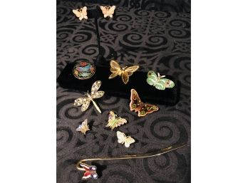 Fashion Butterfly Motif Jewelry Collection