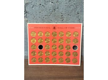 Presidential Hall Of Fame Coin Collection Lot #1