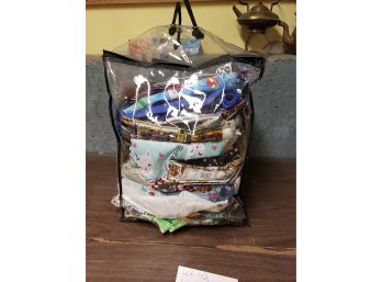 Large Bag Of FabricLinens Lot #42