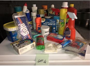 Cleaning Supplies Lot 4