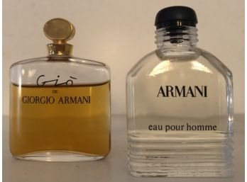 Giorgio Armani Perfume (2) Mini Bottles