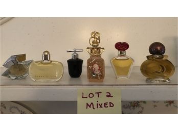 Mixed Perfume (6) Mini Bottles Lot 2