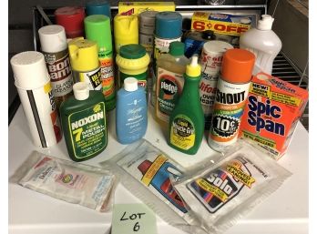Cleaning Supplies Lot 6