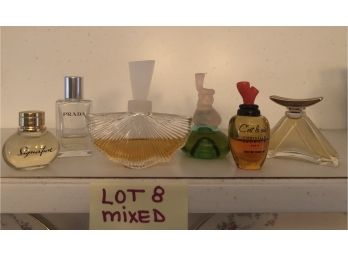 Mixed Perfume (6) Mini Bottles Lot 8