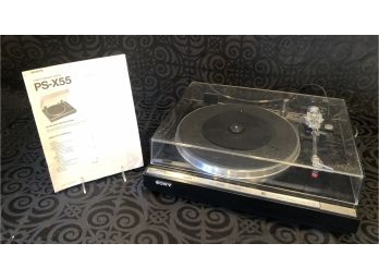 Vintage Sony PS-X55 Stereo Turntable System