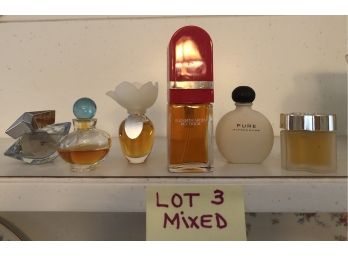 Mixed Perfume (6) Mini Bottles Lot 3