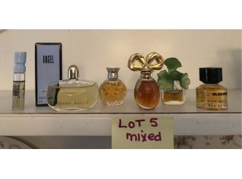 Mixed Perfume (6) Mini Bottles Lot 5