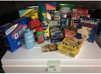Cleaning Supplies Lot 2