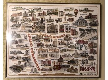 Back In The Bronx Map (Signed & Numbered)