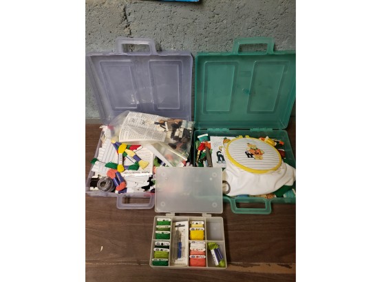 Sewing Supplies & Storage Boxes