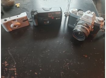 Three Film Cameras Lot# 289