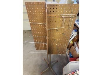 Peg Board On Stand