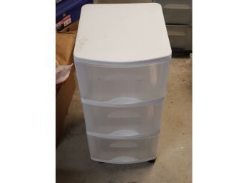 Storage Container With Wheels Lot# 113