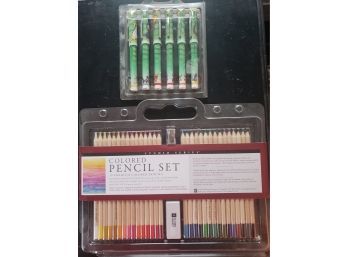 Colored Pencil Set & More Lot# 287