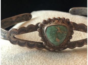 Sterling Silver Navajo Bracelet (8.8 Grams)