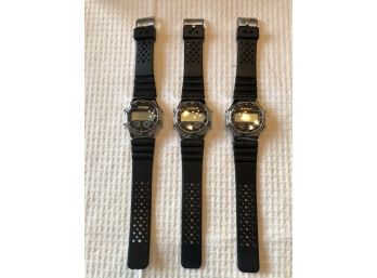 3 Piece Mens Stainless Steel Watches
