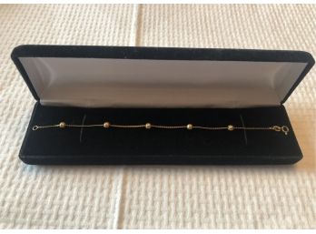 14 Karat Gold 8 Inch Bracelet (2.7 Grams)