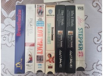 Vintage Exercise VHS Tapes