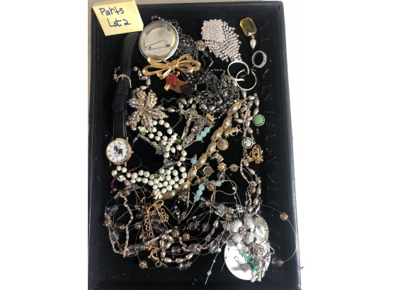 Jewelry & Miscellaneous Parts Lot#2 - 1 Pound Plus