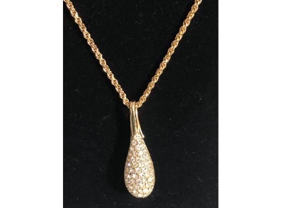 Swarovski Crystal Signed Designer Necklace