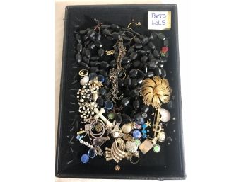 Jewelry & Miscellaneous Parts Lot#5 - 1 Pound Plus