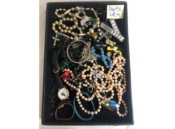 Jewelry & Miscellaneous Parts Lot#4 - 1 Pound Plus