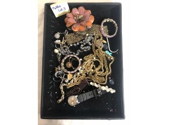 Jewelry & Miscellaneous Parts Lot#3 - 1 Pound Plus