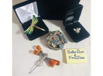 Butterfly & Firefly Fashion Jewelry Collection