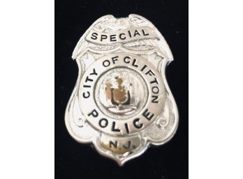 Vintage City Of Clifton Police Department