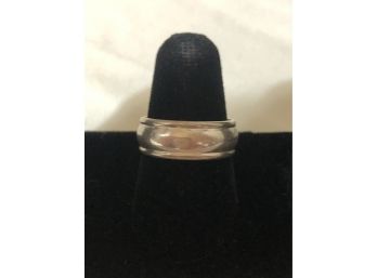 Sterling Silver Band Ring (5.3 Grams)