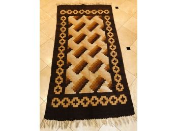 Handmade Wool Area Rug (Greece) Lot 2