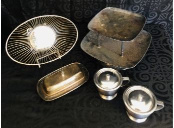 Stainless Steel & Silverplate Tableware