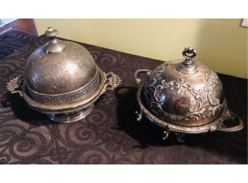 Antique Butter Keepers