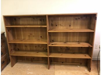 Custom Made Solid Wood Overhead Bookcase (Different Location & Pickup Time)