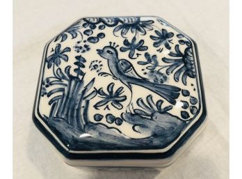Handmade Ceramic Signed & Numbered Box (Portugal)