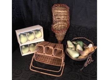 Decorative Fruit & Baskets