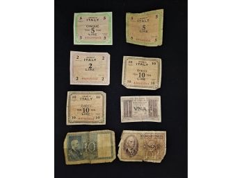 Italian Currency Notes Lot#1
