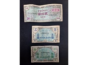 Japanese Military Currency