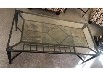 Decorative Coffee Table (Matching End Tables In This Auction)