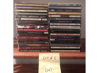 CD Collection (36) Lot 1