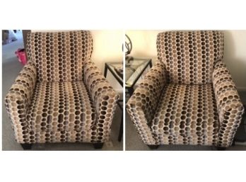 Pair Of Arm Chairs (Ashley Furniture)