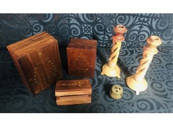 Brass & Decorative Woodwork Collectibles (India)
