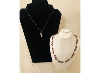 Beautiful Pearlescent Fashion Necklaces