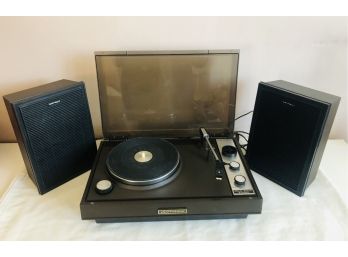 Vintage Astrex Stereo Phonograph SP-100 & Speakers