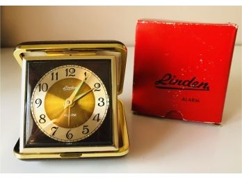 Vintage Linden Travel Clock