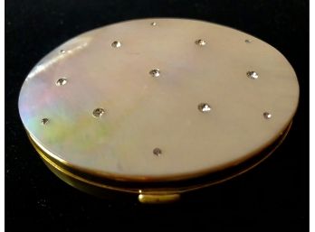 Vintage Mother Of Pearl Compact