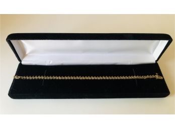 14K Gold Tennis Bracelet (6.5 Grams)